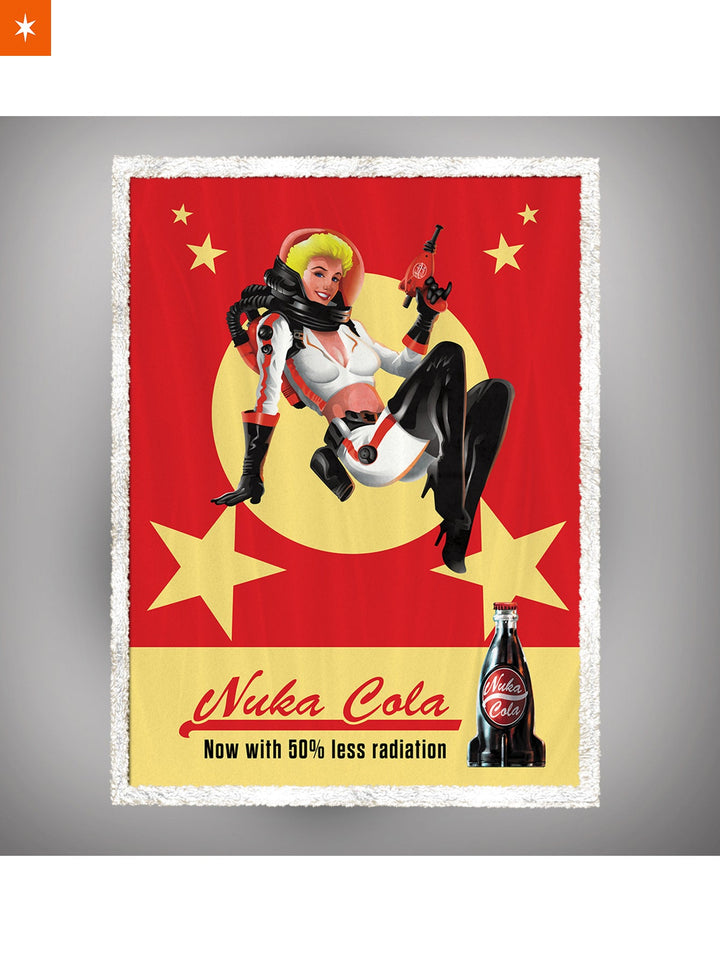 Fandomaniax - Nuka Cola Throw Blanket