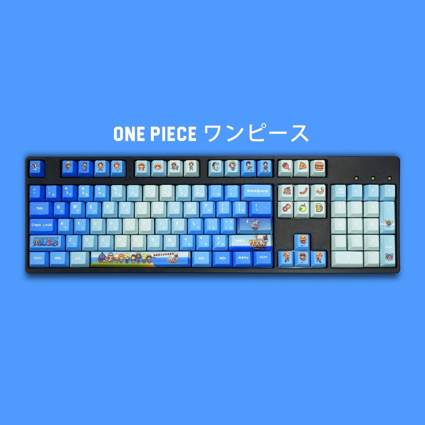 One Piece Keycaps - Goblintechkeys