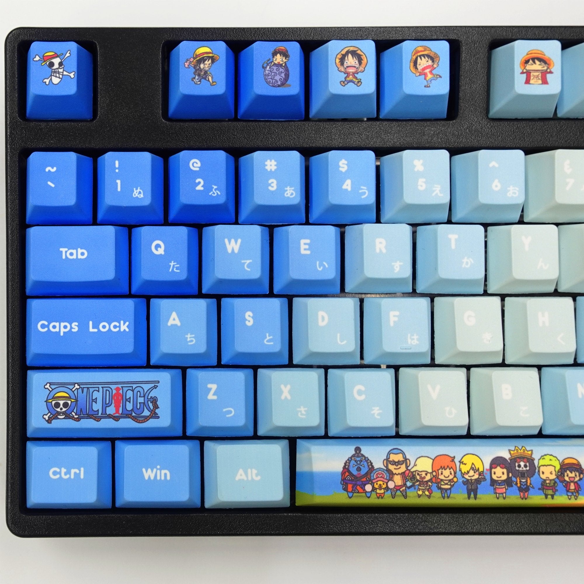 One Piece Keyboard Sticker One Piece Keycaps | Cool Anime Keycap Sets Keyboard – Fandomaniax