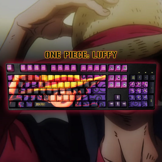 One Piece Luffy Keycaps - Goblintechkeys
