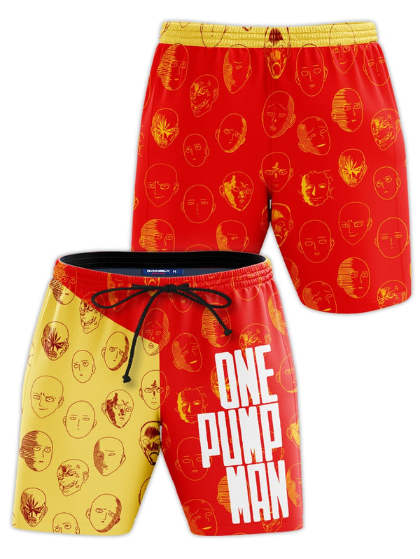 Fandomaniax - One Pump Man Beach Shorts