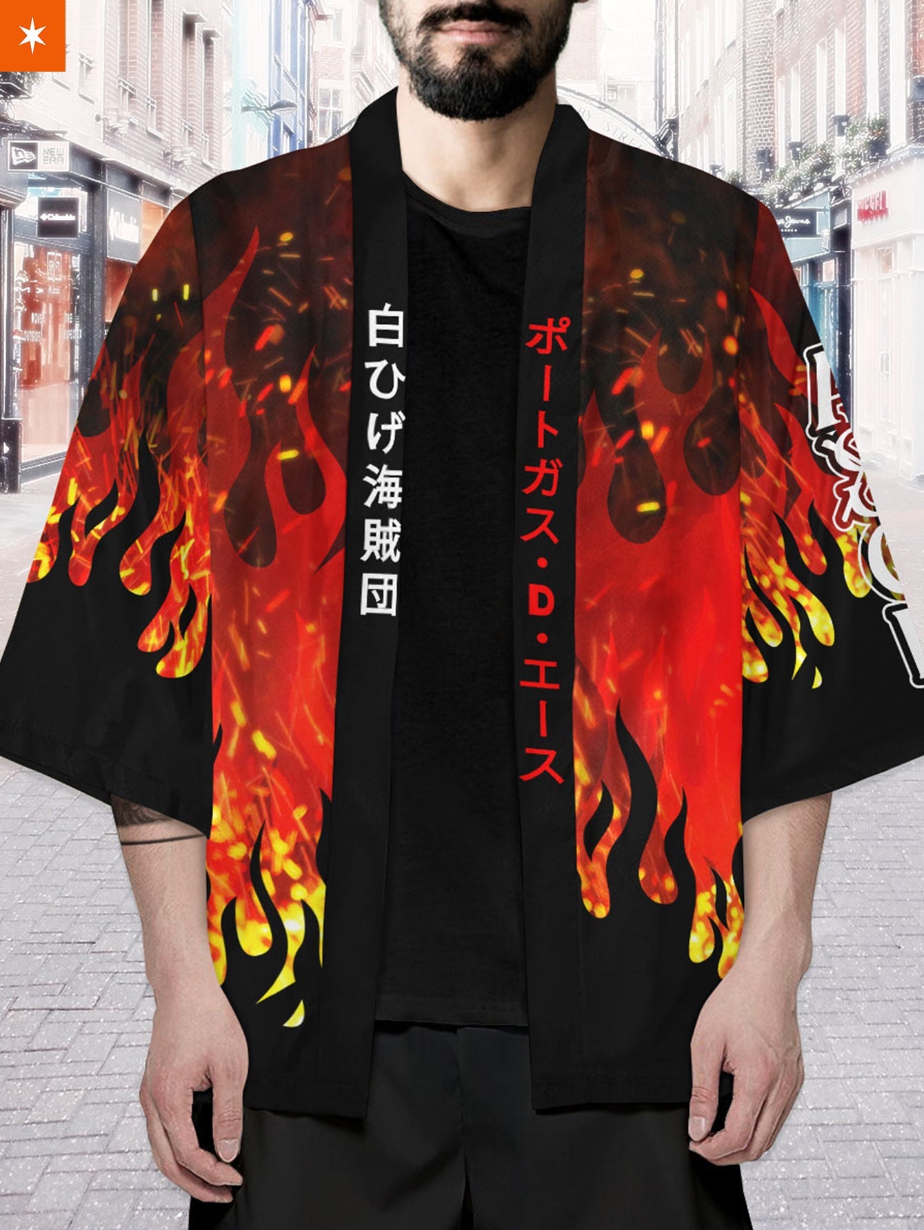 Fandomaniax - OP Fire Fist Kimono