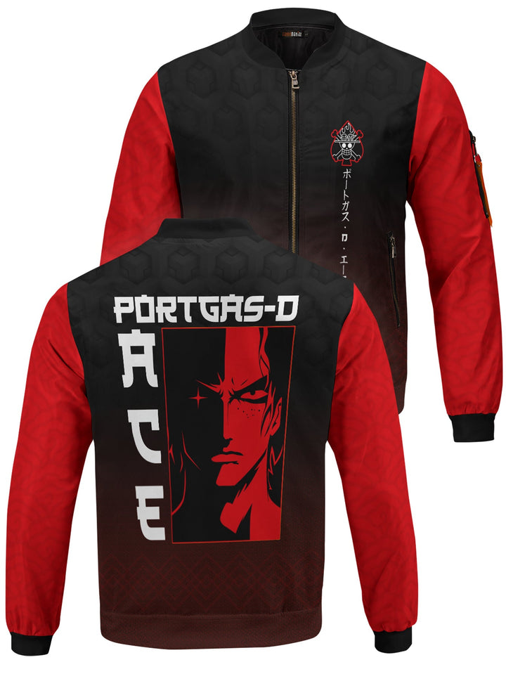 Fandomaniax - OP Grim Fire Fist Bomber Jacket