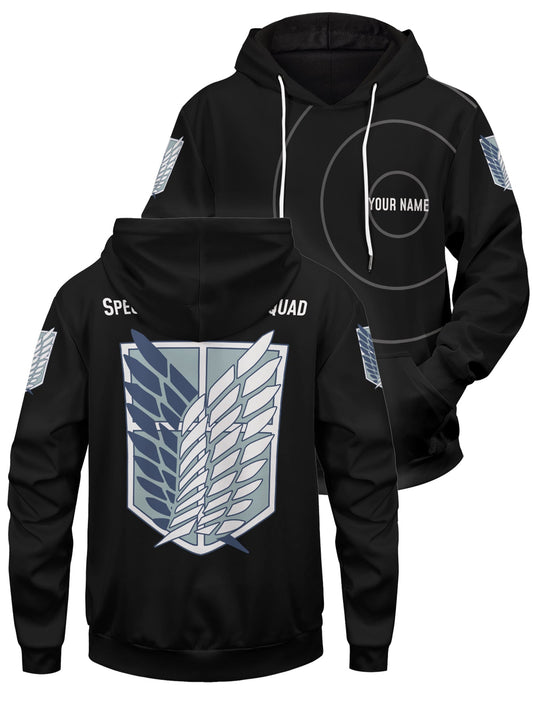 Fandomaniax - Personalized AOT Skilled Corps Soldier Unisex Pullover Hoodie