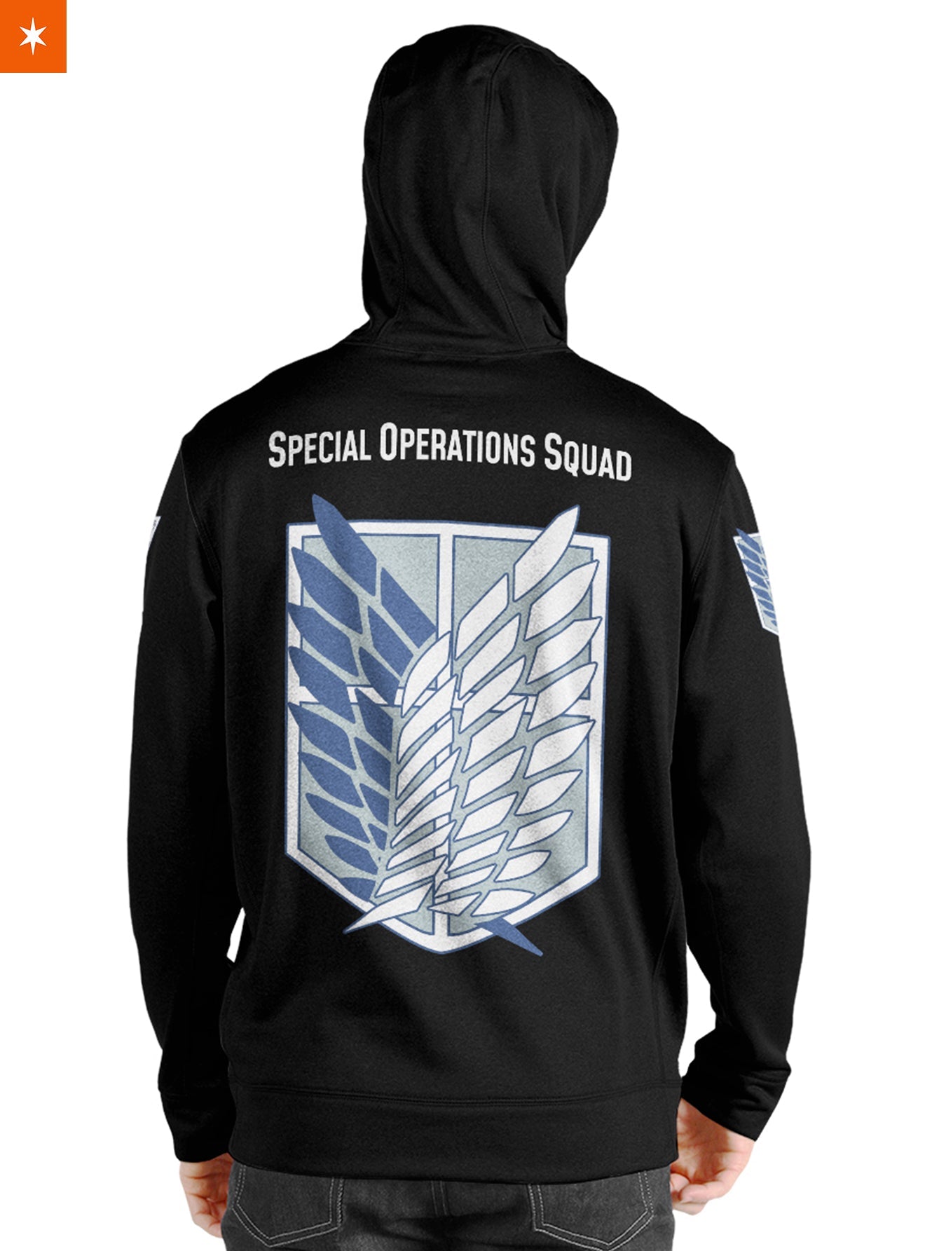 Fandomaniax - Personalized AOT Skilled Corps Soldier Unisex Pullover Hoodie