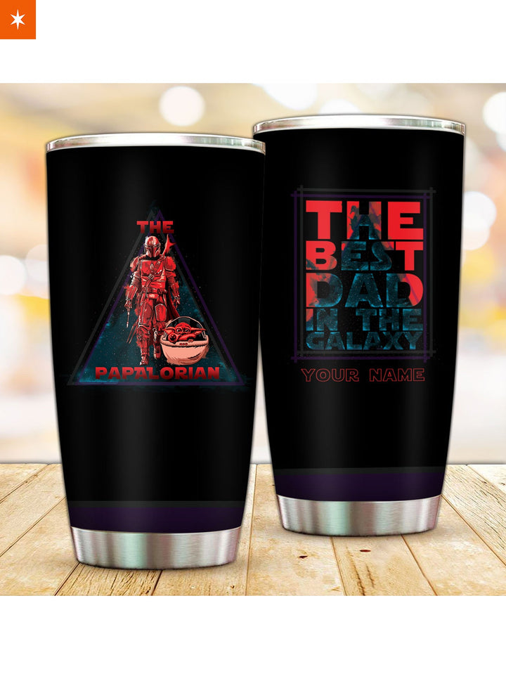 Fandomaniax - Personalized Best Dadalorian Tumbler