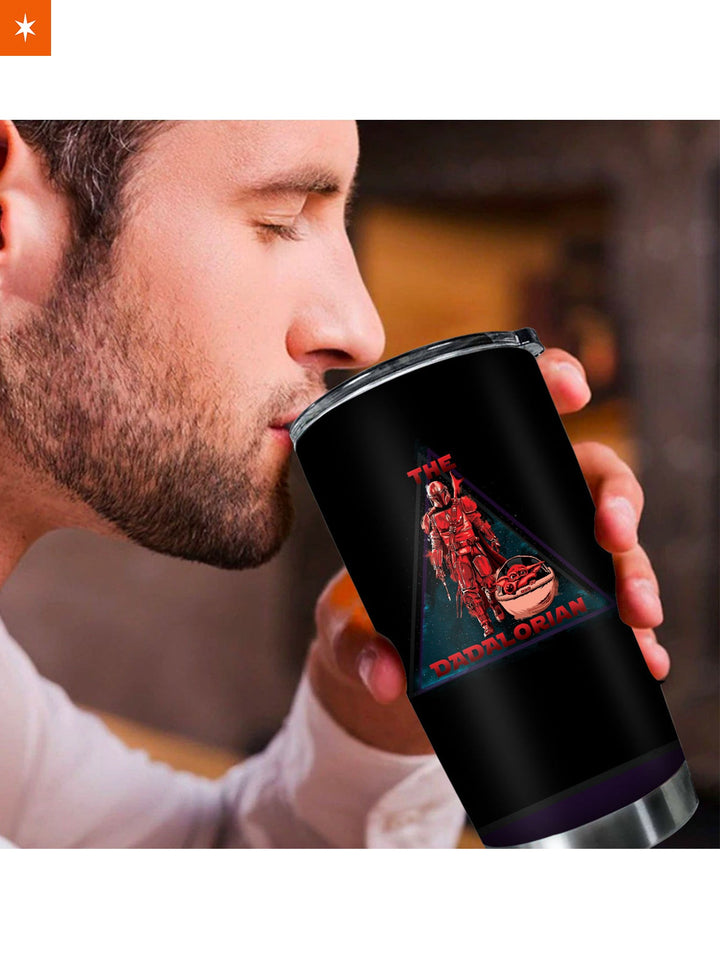 Fandomaniax - Personalized Best Dadalorian Tumbler