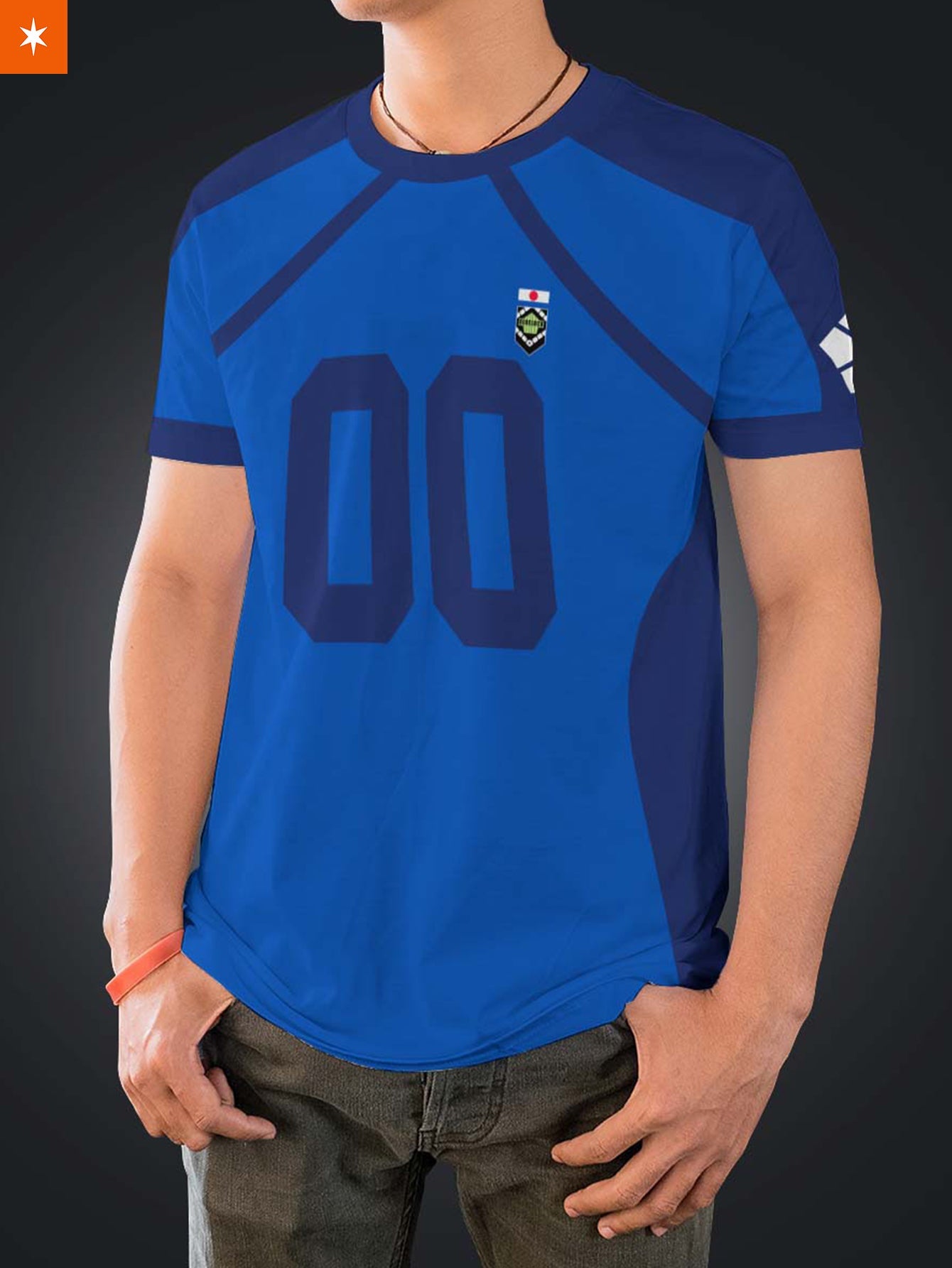 Fandomaniax - Personalized Blue Lock Jersey Unisex T-Shirt