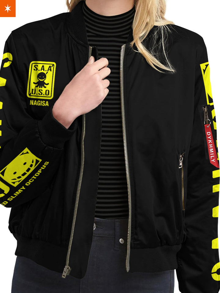 Fandomaniax - Personalized Class 3-E Bomber Jacket