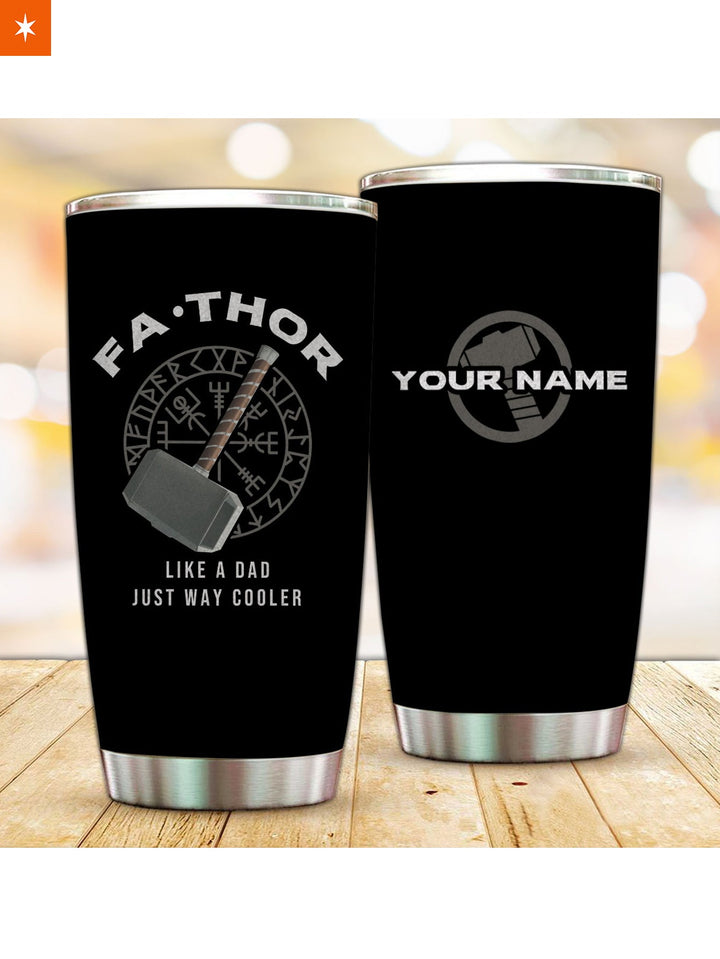 Fandomaniax - Personalized Cool Fathor Tumbler