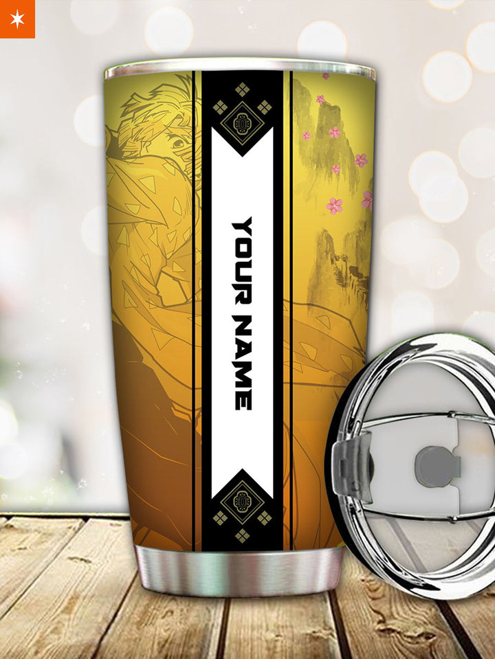 Fandomaniax - Personalized Dreamy Zenitsu Tumbler