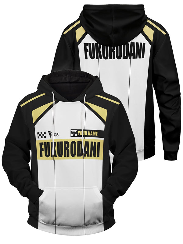 Fandomaniax - Personalized F1 Fukurodani Unisex Pullover Hoodie