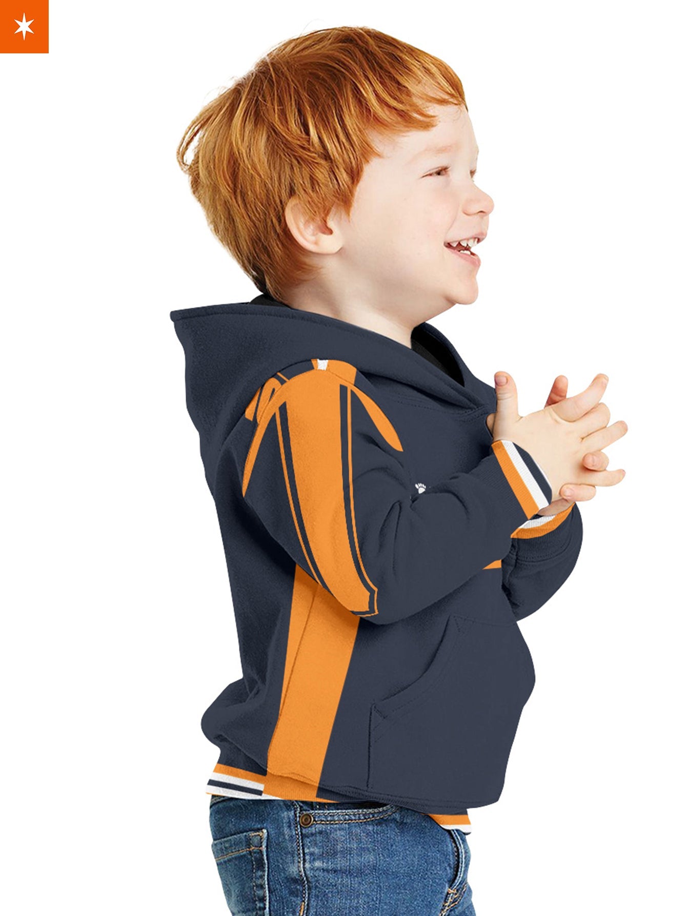 Fandomaniax - Personalized F1 Karasuno Kids Unisex Pullover Hoodie