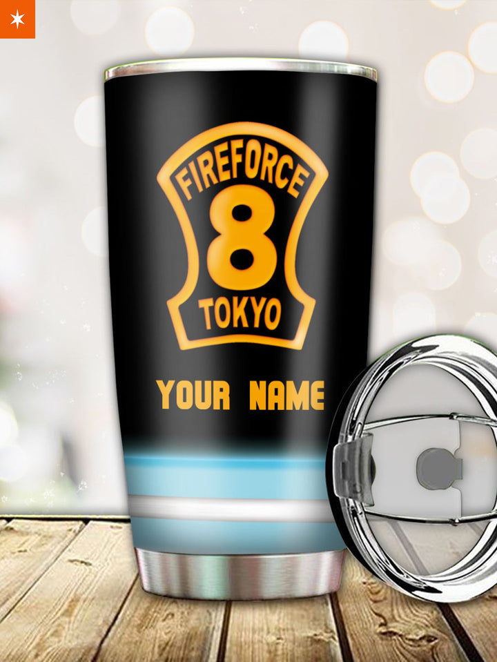 Fandomaniax - Personalized Fire Force Tumbler