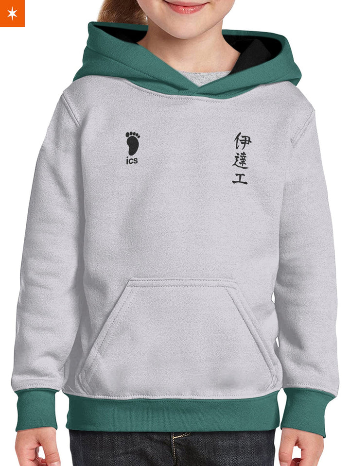 Fandomaniax - Personalized Haikyuu Datekou Kids Unisex Pullover Hoodie