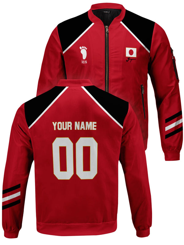 Fandomaniax - Personalized Haikyuu National Team Bomber Jacket