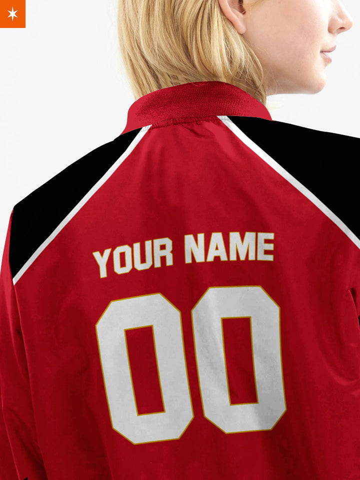 Fandomaniax - Personalized Haikyuu National Team Bomber Jacket