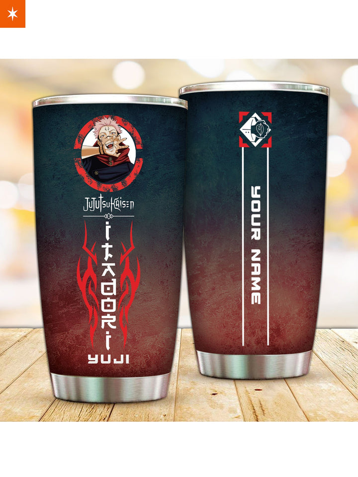 Fandomaniax - Personalized Half Demon Yuji Tumbler