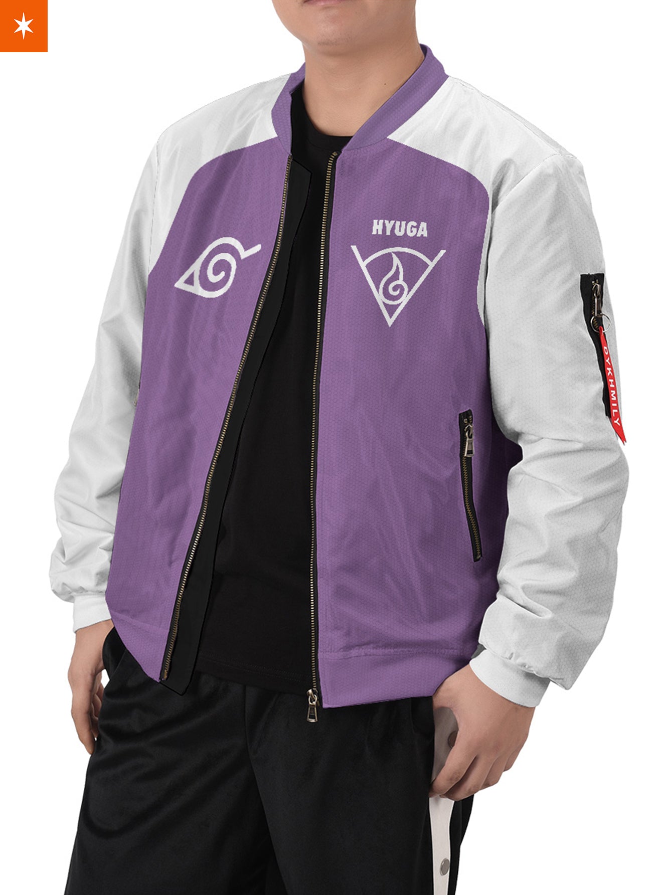 Uchiha clan clearance bomber jacket