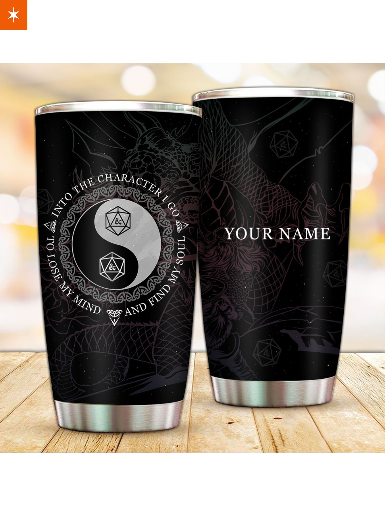 Fandomaniax - Personalized Into The Dungeons Tumbler