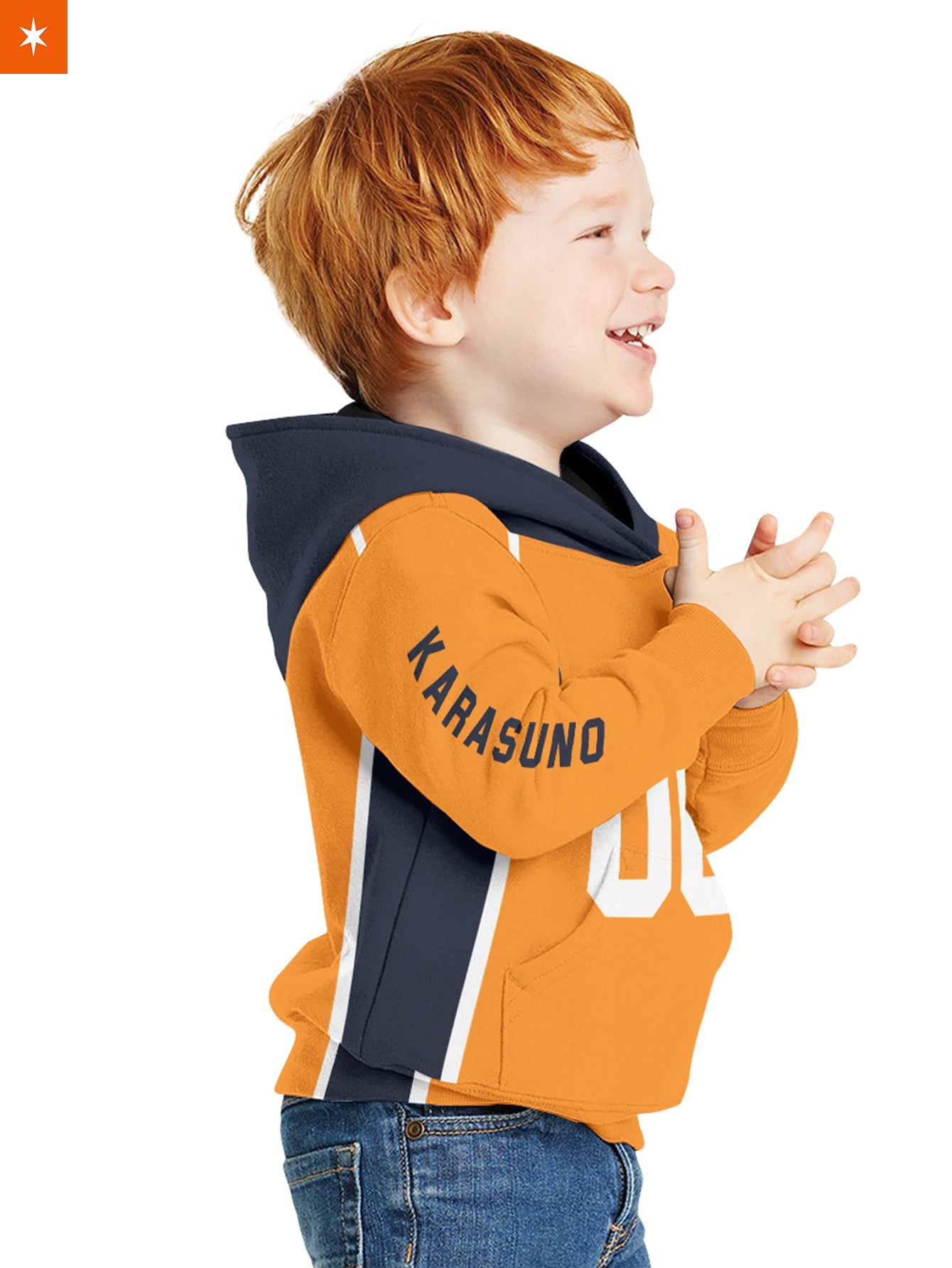 Fandomaniax - Personalized Karasuno Libero Kids Unisex Pullover Hoodie