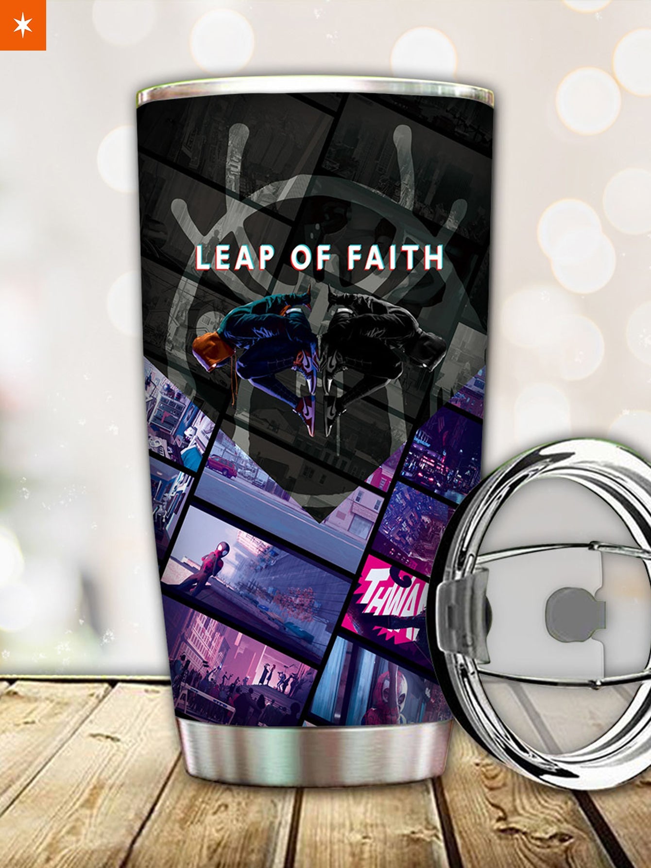 Fandomaniax - Personalized Leap Of Faith Tumbler