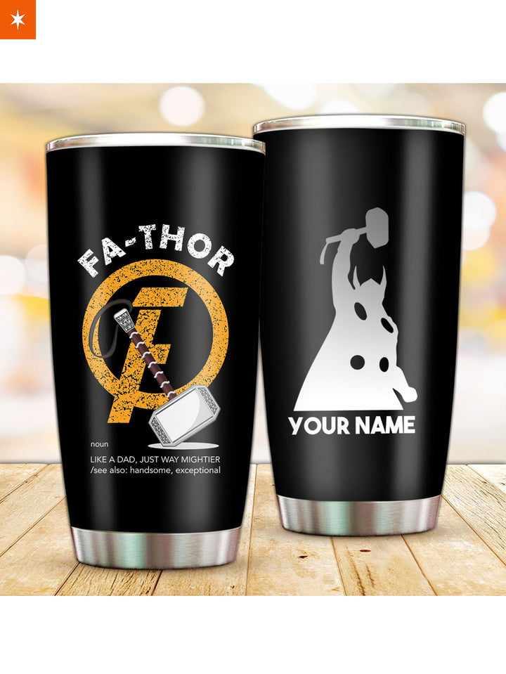 Fandomaniax - Personalized Mighty Fathor Tumbler