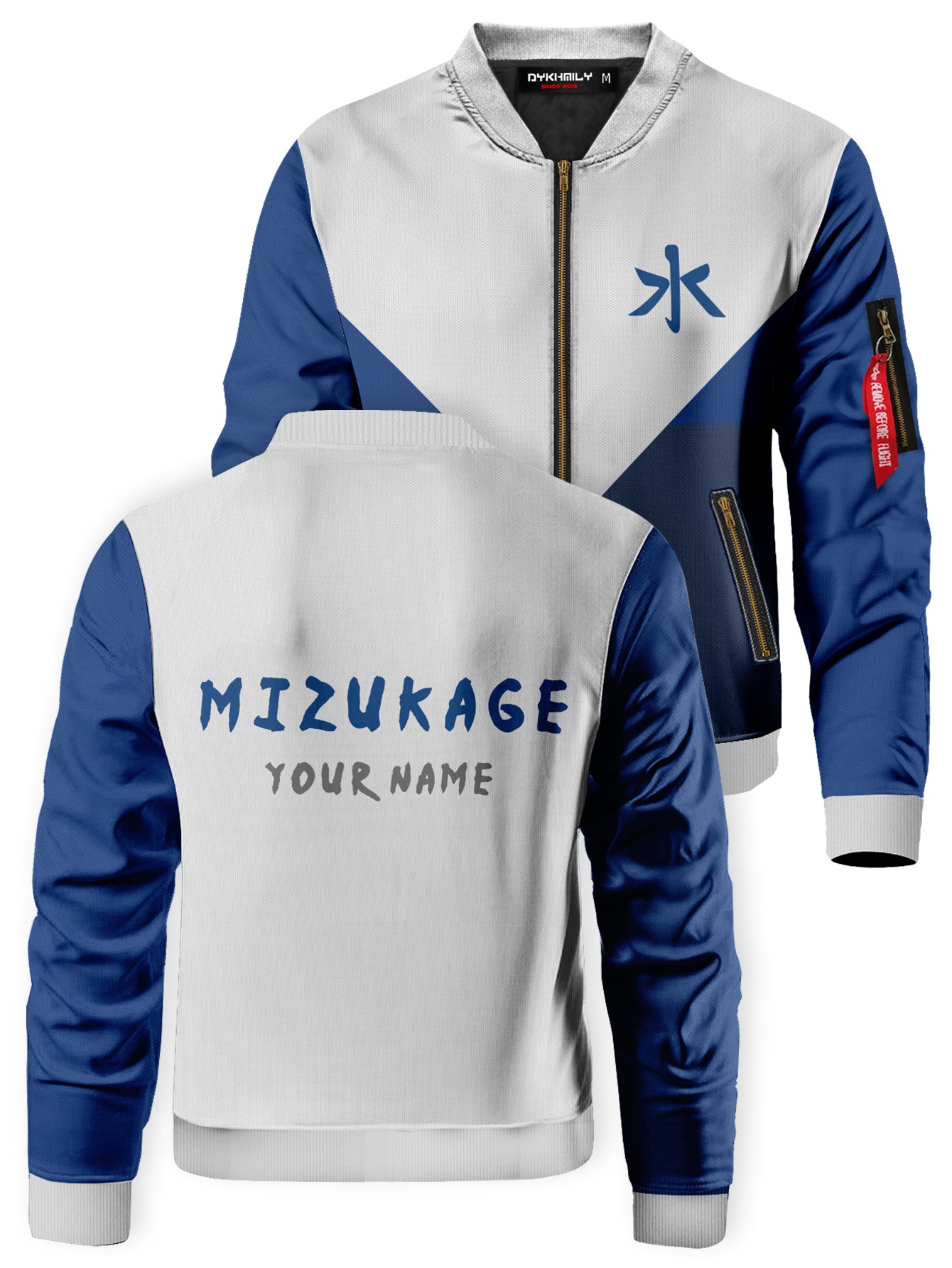 Fandomaniax - Personalized Mizukage Bomber Jacket