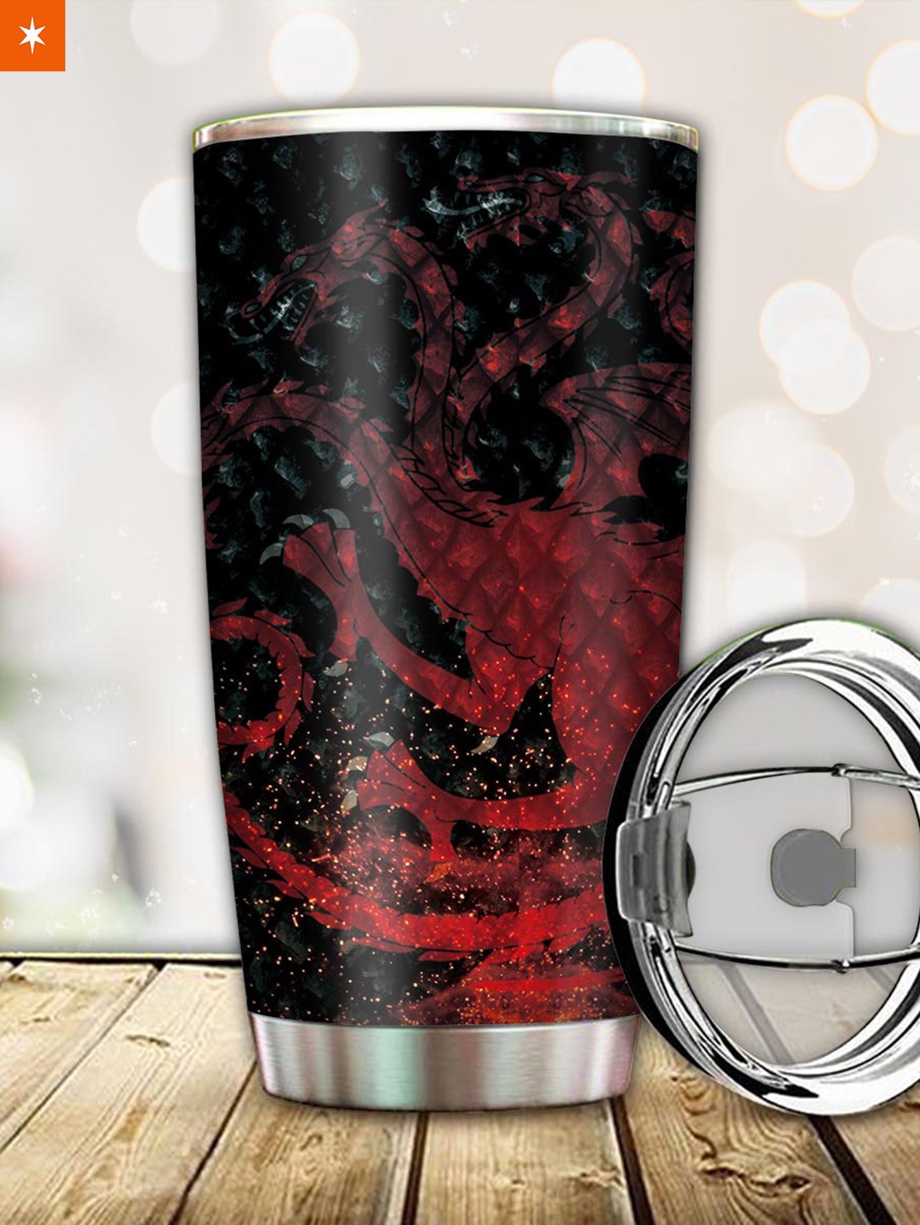 Fandomaniax - Personalized Mother of Dragons Tumbler