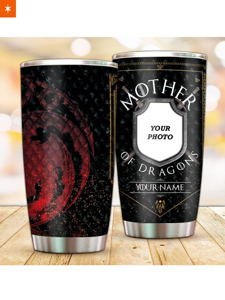 Fandomaniax - Personalized Mother of Dragons Tumbler