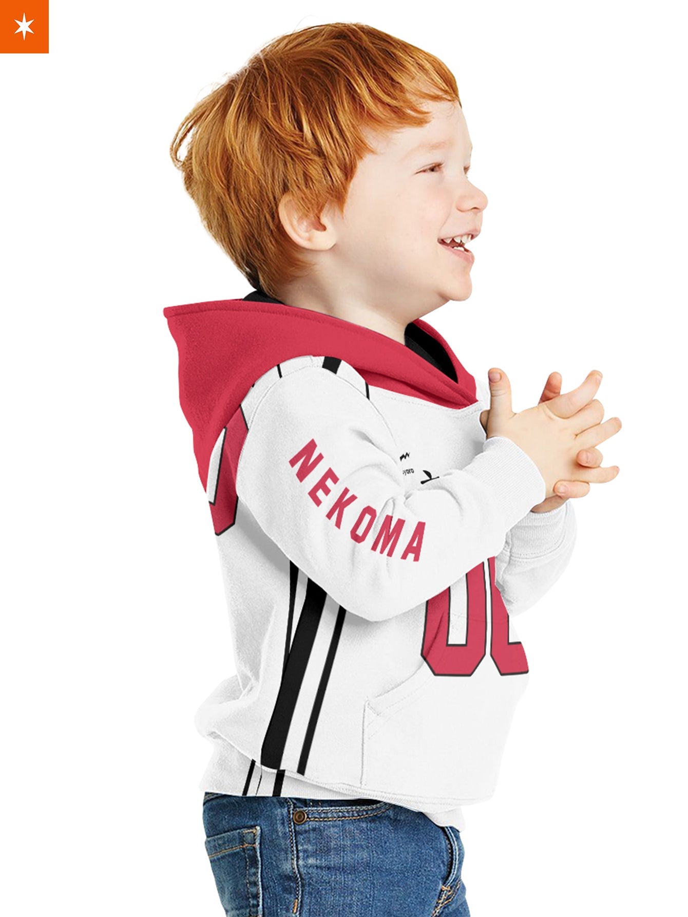 Fandomaniax - Personalized Nekoma Libero Kids Unisex Pullover Hoodie