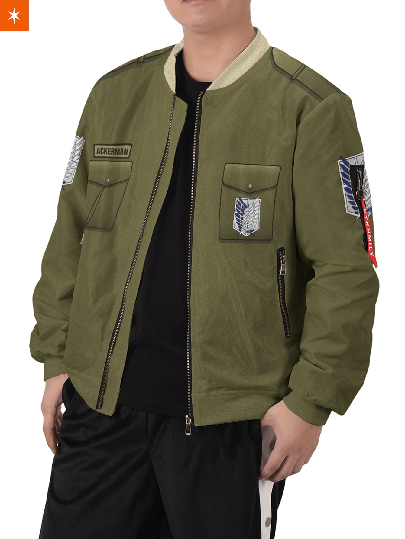 Fandomaniax - Personalized New Survey Corps Uniform Bomber Jacket