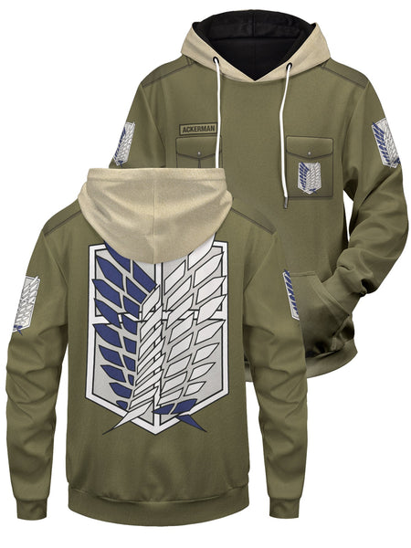 Buy Unisex Attack on Titan Anime Jacket for Men and Women, Survey Corps  Cosplay Costume Cosplay Anime Bomber Jackets - X-Large Online at Low Prices  in India - Amazon.in