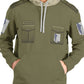 Fandomaniax - Personalized New Survey Corps Uniform Unisex Pullover Hoodie