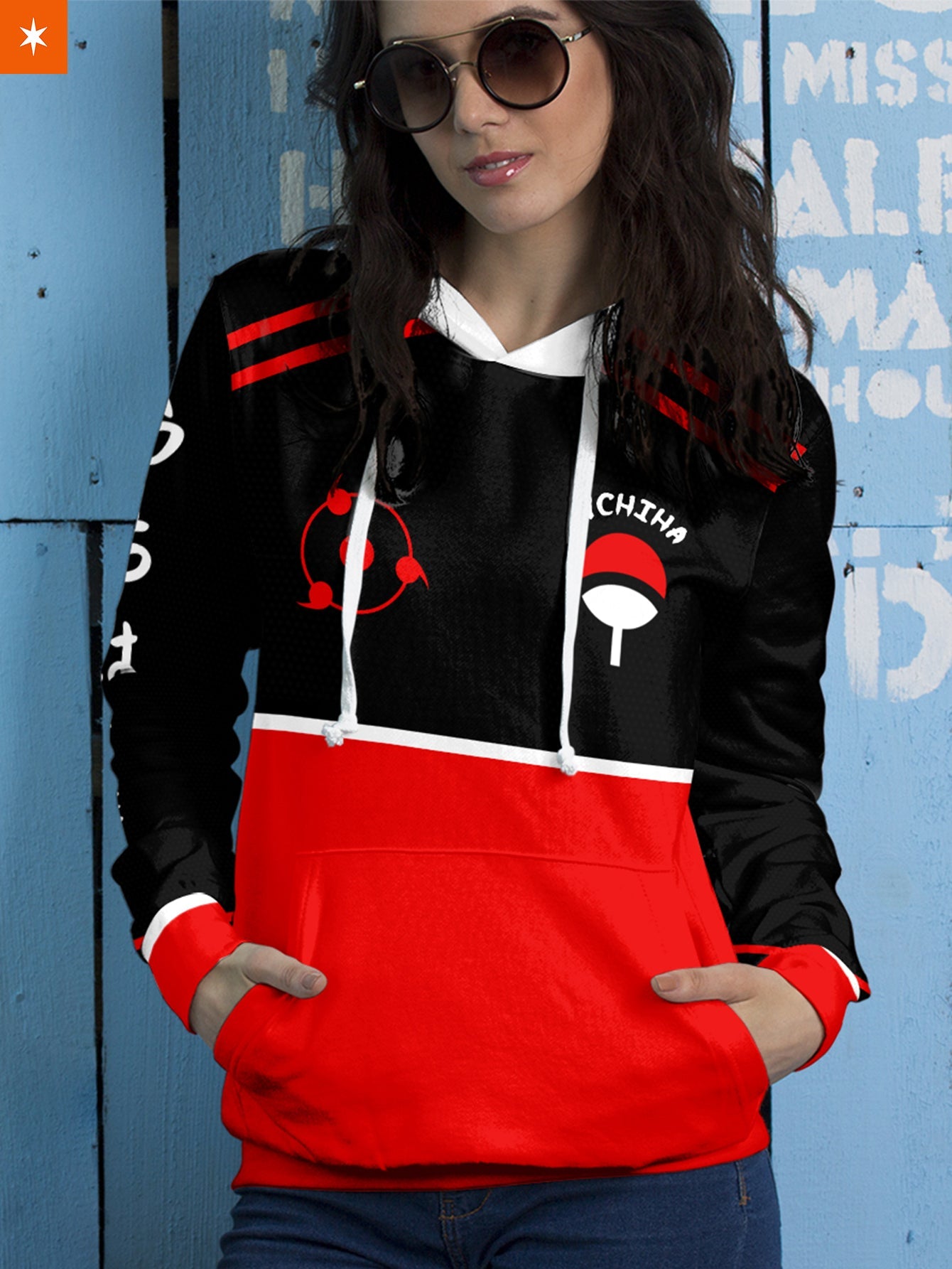 Fandomaniax - Personalized Noble Uchiha Clan Unisex Pullover Hoodie