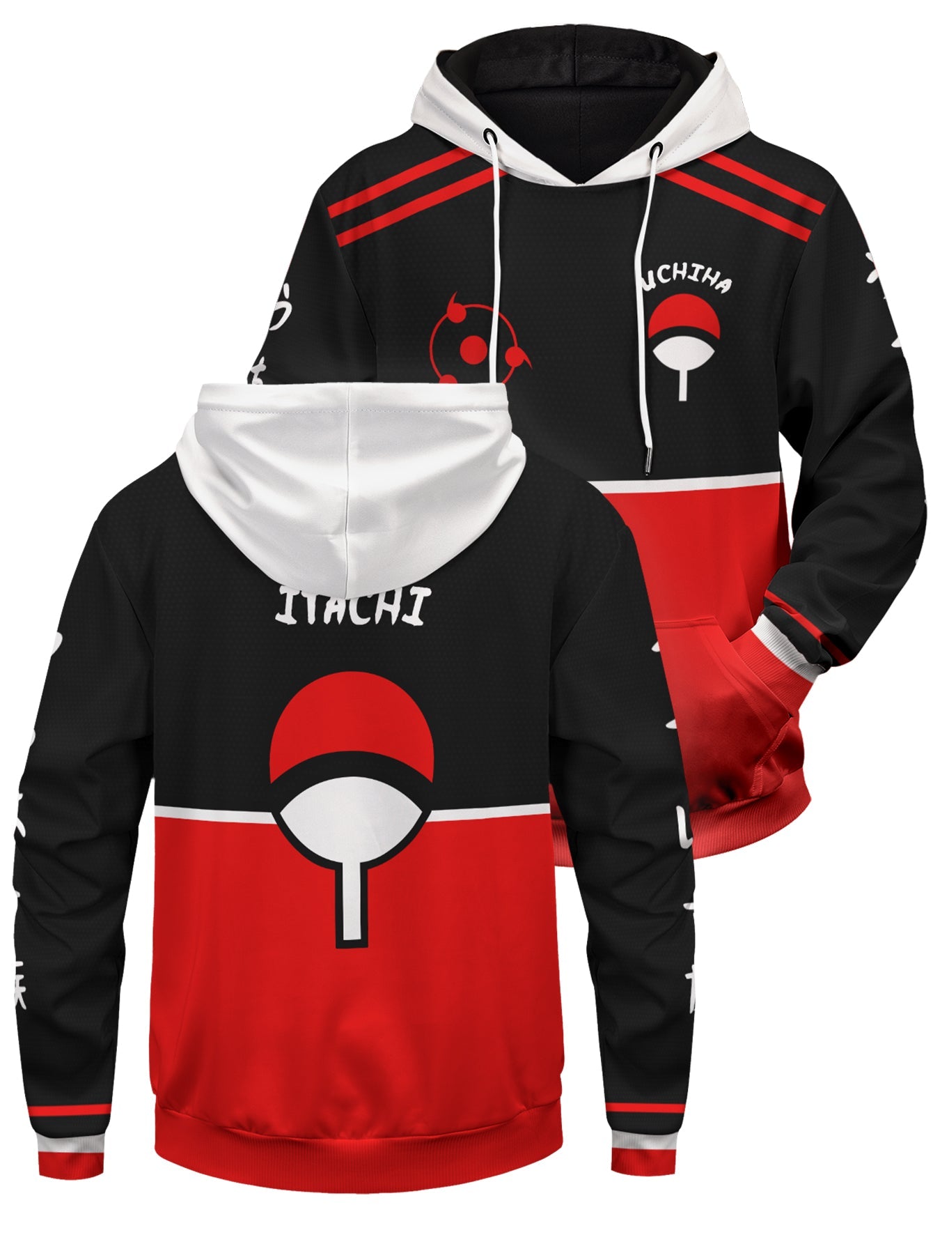 Fandomaniax - Personalized Noble Uchiha Clan Unisex Pullover Hoodie