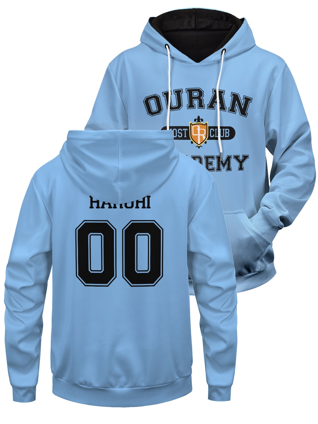 Fandomaniax - Personalized Ouran Academy Unisex Pullover Hoodie