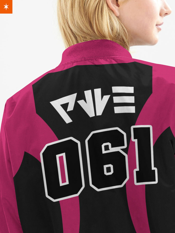 Fandomaniax - [Buy 1 Get 1 SALE] Personalized Poke Dark Uniform Bomber Jacket