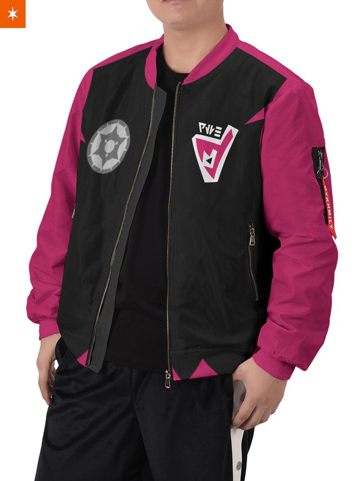 Fandomaniax - [Buy 1 Get 1 SALE] Personalized Poke Dark Uniform Bomber Jacket