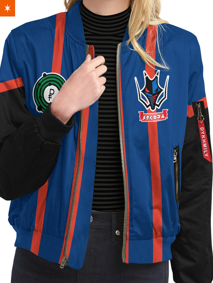 Fandomaniax - [Buy 1 Get 1 SALE] Personalized Poke Dragon Uniform Bomber Jacket