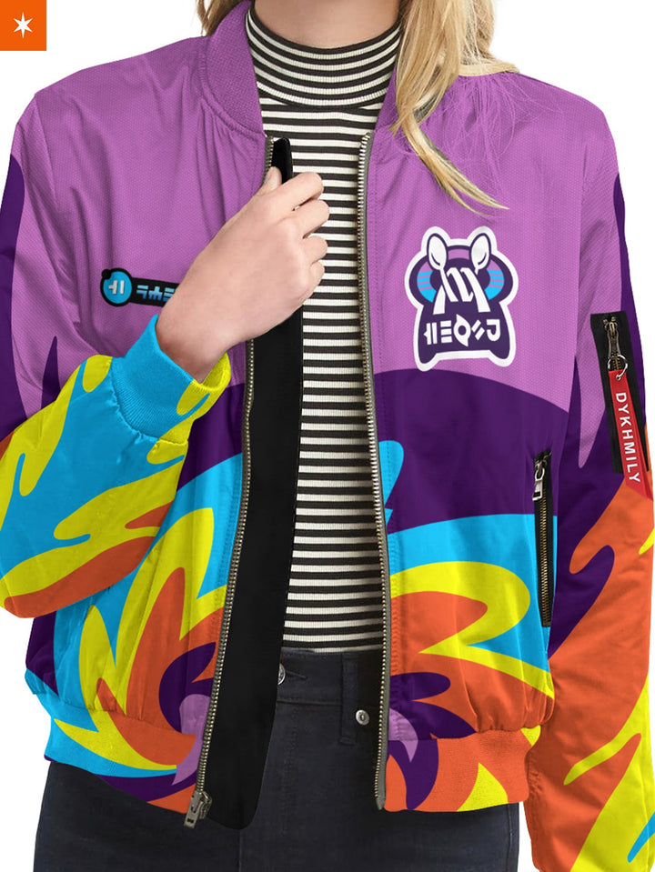 Fandomaniax - [Buy 1 Get 1 SALE] Personalized Poke Psychic Uniform Bomber Jacket