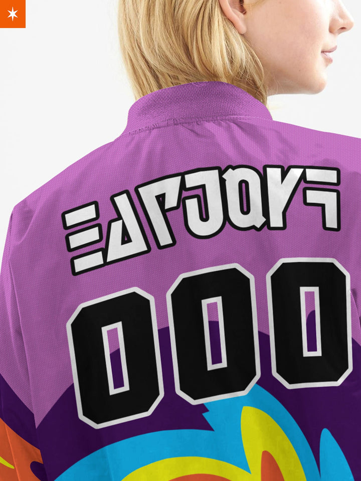 Fandomaniax - [Buy 1 Get 1 SALE] Personalized Poke Psychic Uniform Bomber Jacket