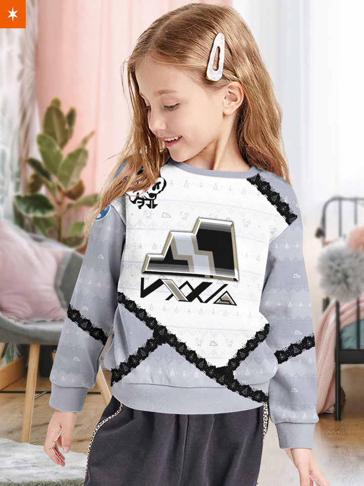 Fandomaniax - Personalized Poke Rock Uniform Kids Unisex Wool Sweater