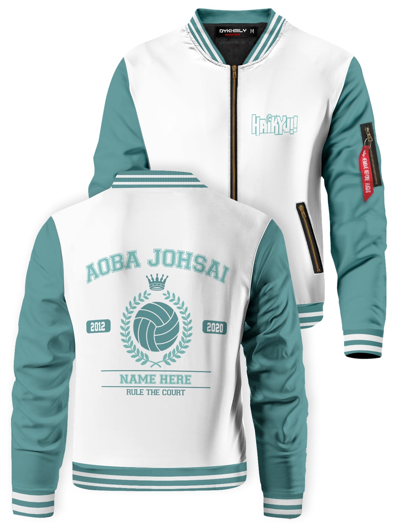 Fandomaniax - Personalized Seijoh Rule The Court Bomber Jacket