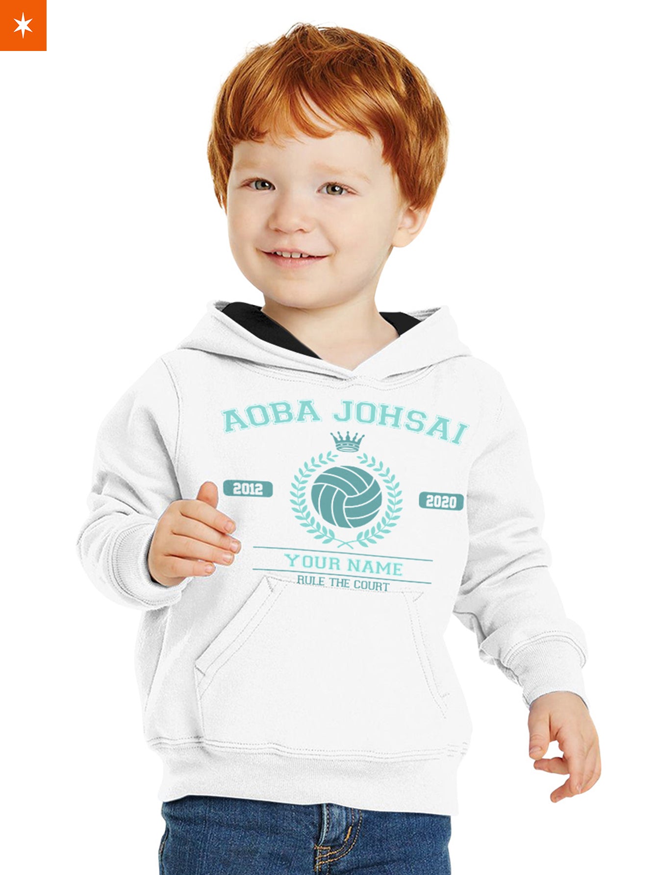 Fandomaniax - Personalized Seijoh Rule The Court Kids Unisex Pullover Hoodie
