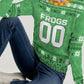 Fandomaniax - Personalized Sendai Frogs Unisex Wool Sweater