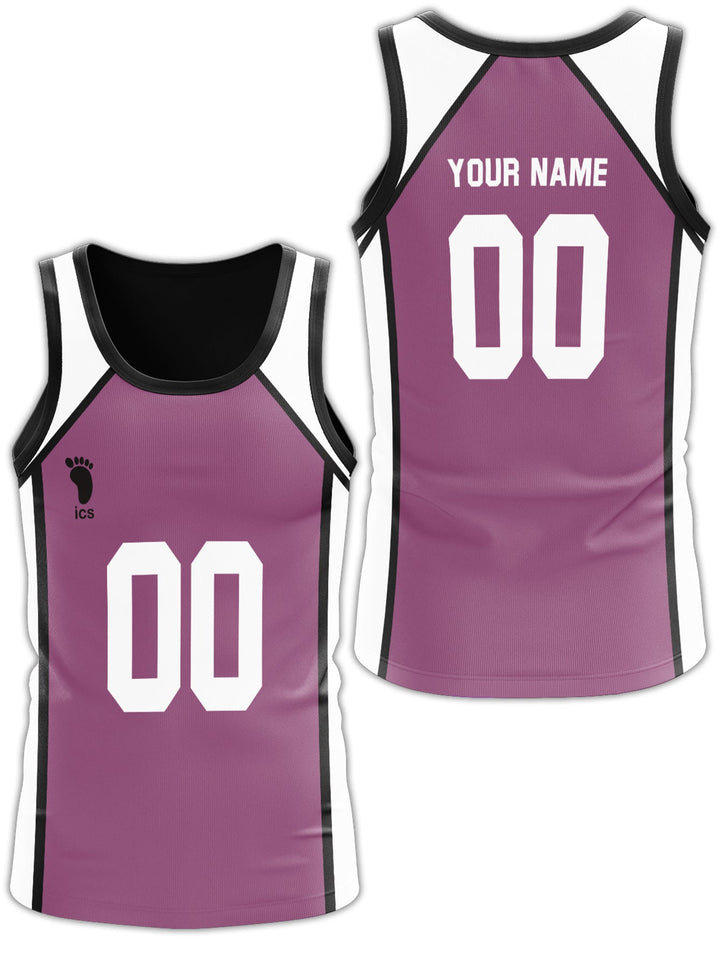 Fandomaniax - Personalized Shiratorizawa Libero Unisex Tank Tops