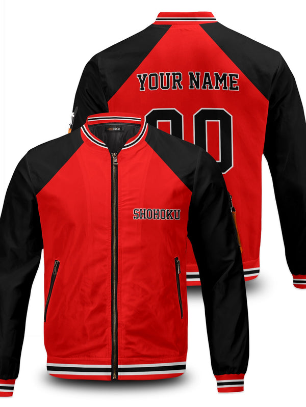 Fandomaniax - Personalized Shohoku Jersey Bomber Jacket