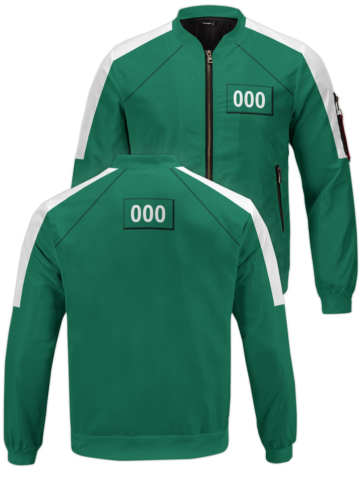 Fandomaniax - Personalized Squid Game Bomber Jacket