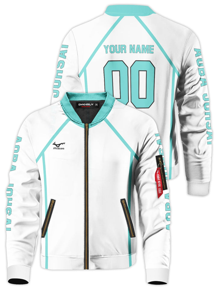 Fandomaniax - Personalized Team Aoba Johsai Bomber Jacket